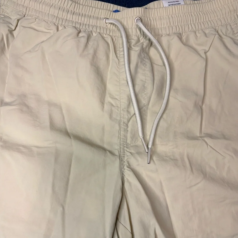 Empyre Men Beige Graffiti Floater Natural Board Shorts